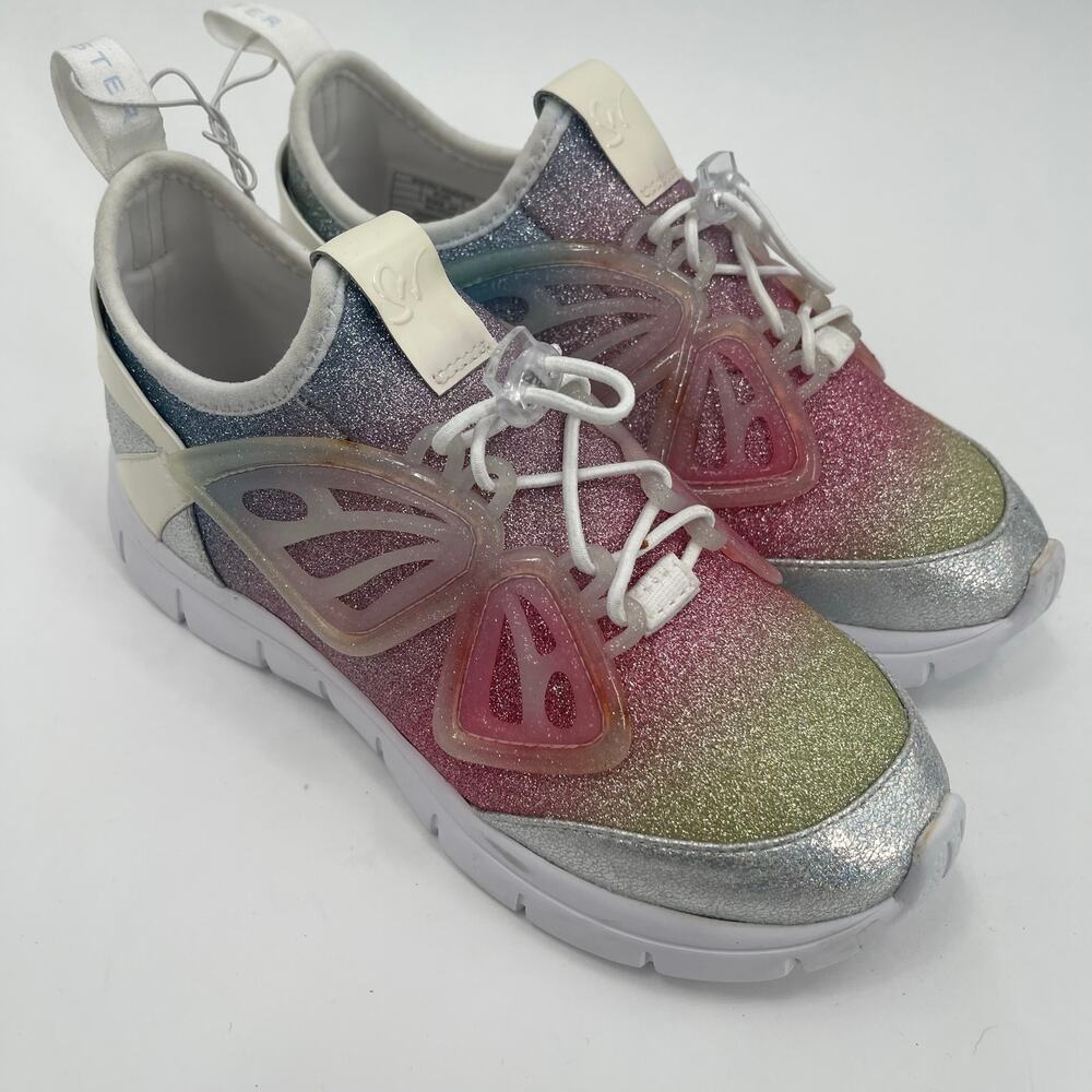 SOPHIA WEBSTER Mini Shoes Girls Size 34 (US 2) Sneakers Butterfly Ombre Rainbow - Picture 7 of 16